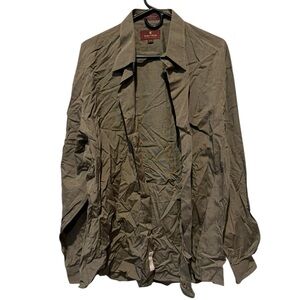 Nordstrom Men's  Olive Shirt Long Sleeve